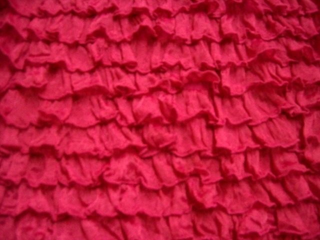 3.Raspberry Tubular Ruffles